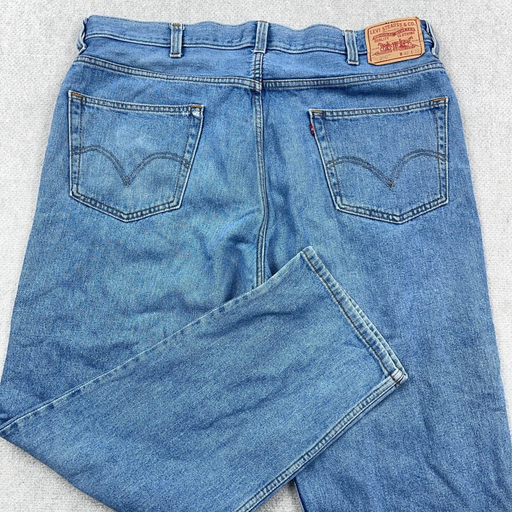 Levis 550 Jeans Men 40x30 Relaxed Fit Straight Leg Med Wash Baggy VTG Y2K A22